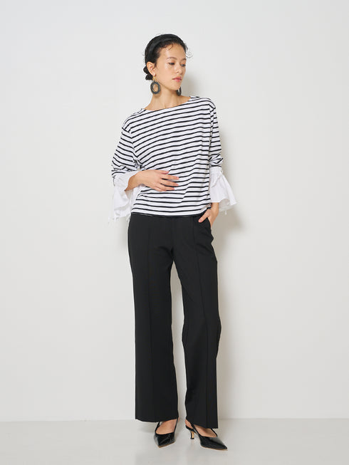 シャツスリーブボーダーTOPS /M251-85103-3